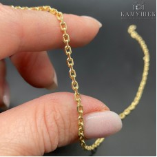 Цепь №150-1 цвет золото 3,3*2,5 мм