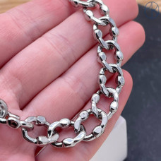 Цепь №324 цвет серебро 11 мм 