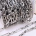 Цепь №350 цвет серебро 22 мм Цепь №350 цвет серебро 22 мм