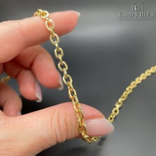 Цепь №59-1 цвет золото 6*4,5 мм