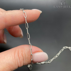 Цепь №67 цвет серебро 2,5 мм