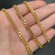 Цепь №88-1 цвет золото 5.5*4.5 мм
