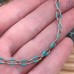 Цепь сталь №158С цвет серебро 9 мм