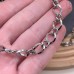 Цепь сталь №80С цвет серебро 11 мм