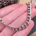 Цепь сталь №88С цвет серебро 7 мм