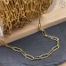 Цепь сталь №97-1С цвет золото 12 мм