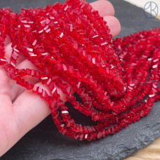 Чешское стекло №162 4,5 мм треугольник