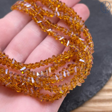 Чешское стекло №164 4,5 мм треугольник