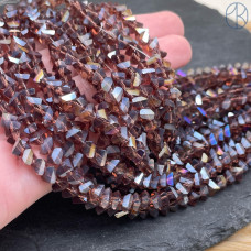 Чешское стекло №165 6,5 мм треугольник