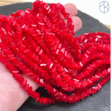 Чешское стекло №168 6 мм треугольник