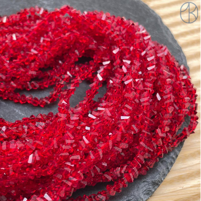 Чешское стекло №173 4,5 мм треугольник