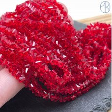 Чешское стекло №173 4,5 мм треугольник