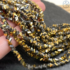 Чешское стекло №179 4,5 мм треугольник