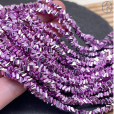 Чешское стекло №181 4,5 мм треугольник