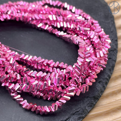 Чешское стекло №183 4,5 мм треугольник