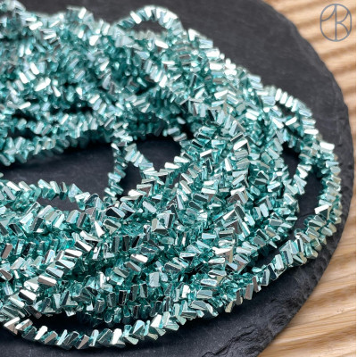 Чешское стекло №184 4,5 мм треугольник