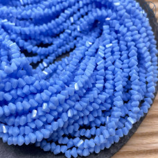 Чешское стекло №186 4,5 мм треугольник