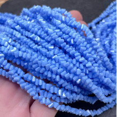 Чешское стекло №186 4,5 мм треугольник