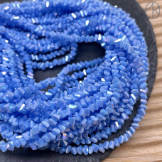 Чешское стекло №204 4,5 мм треугольник Чешское стекло №204 4,5 мм треугольник