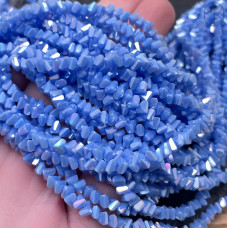 Чешское стекло №204 4,5 мм треугольник Чешское стекло №204 4,5 мм треугольник