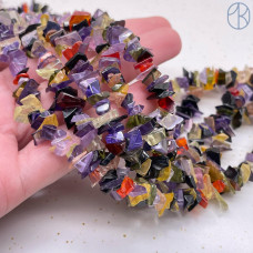 Циркон микс крошка ~ 6-10 мм (кубический цирконий, фианит) 