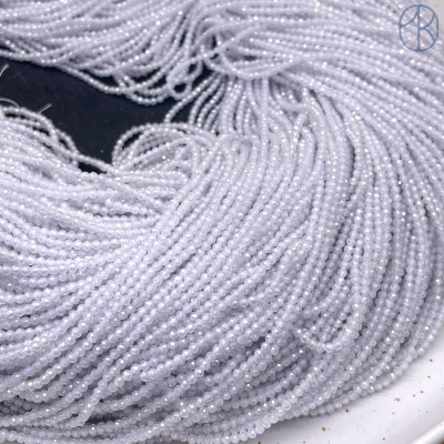 Циркон огранка белый 2 мм (кубический цирконий, фианит) 