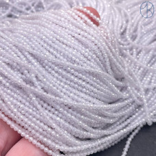 Циркон огранка белый 2 мм (кубический цирконий, фианит) 