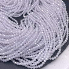 Циркон огранка белый 3 мм (кубический цирконий, фианит) 