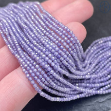 Циркон огранка фиолетовый 2 мм (кубический цирконий, фианит) 