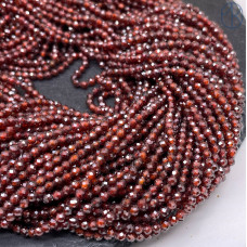 Циркон огранка гранатовый 3 мм (кубический цирконий, фианит) 
