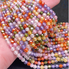 Циркон огранка микс 4 мм (кубический цирконий, фианит) 