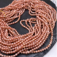 Циркон огранка шампань №1 3 мм (кубический цирконий, фианит) 