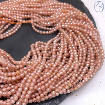 Циркон огранка шампань 3 мм (кубический цирконий, фианит) 