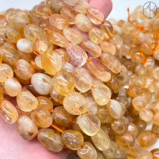 Цитрин галтовка ~ 10-12 мм