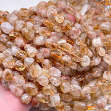 Цитрин галтовка ~ 12 мм