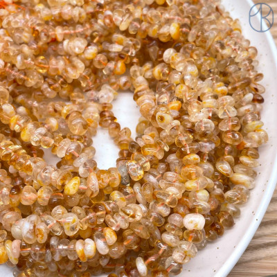 Цитрин галтовка ~ 7-10 мм