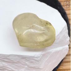 Цитрин сердце ~ 3х4 см