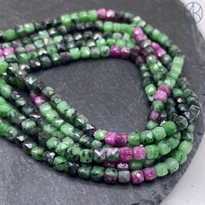 Цоизит куб огранка 4 мм