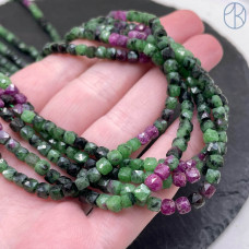 Цоизит куб огранка 4 мм