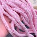 Диски из ракушек, цвет розовый №1 6 мм