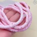 Диски из ракушек, цвет сиреневый, 4*1,7 мм