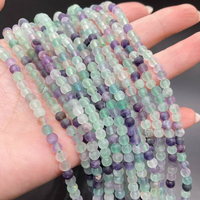 Флюорит №1 матовый 4 мм