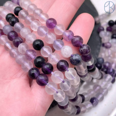 Флюорит фиолетовый №1 6 мм Флюорит фиолетовый №1 6 мм