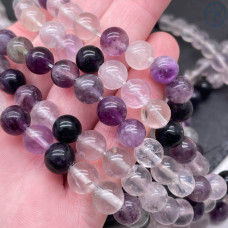 Флюорит фиолетовый №1 8 мм Флюорит фиолетовый №1 8 мм