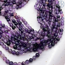 Флюорит фиолетовый 4 мм