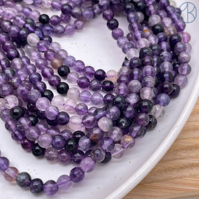 Флюорит фиолетовый 6 мм