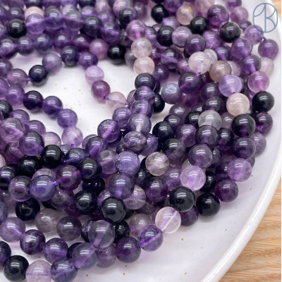 Флюорит фиолетовый 8 мм