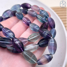 Флюорит рис огранка 16х9 мм