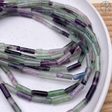 Флюорит трубочки 13х4 мм