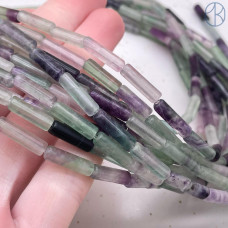 Флюорит трубочки 13х4 мм